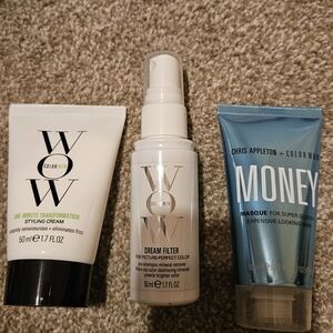 WOW hair bundle nwt 3 items